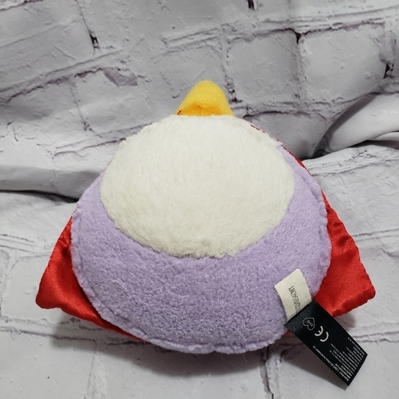 Angry Birds Space Lazer Chuck Purple Bird Plush 5" Rovio Year 2012 Commonwealth - Picture 5 of 7